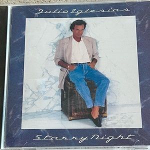 Julio Iglesias Starry Night CD 1990, original owner selling EUC